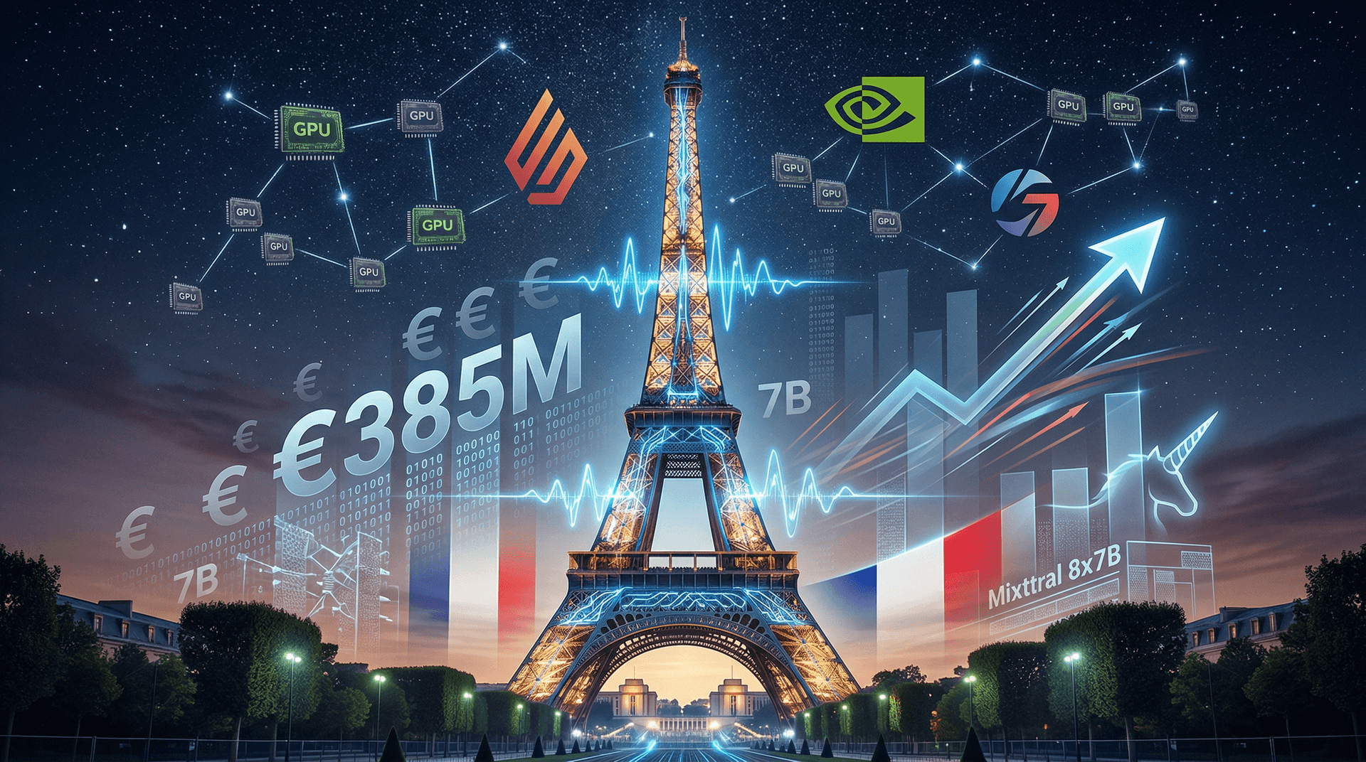 Mistral AI Raises €385M at €2B Valuation in Record Funding