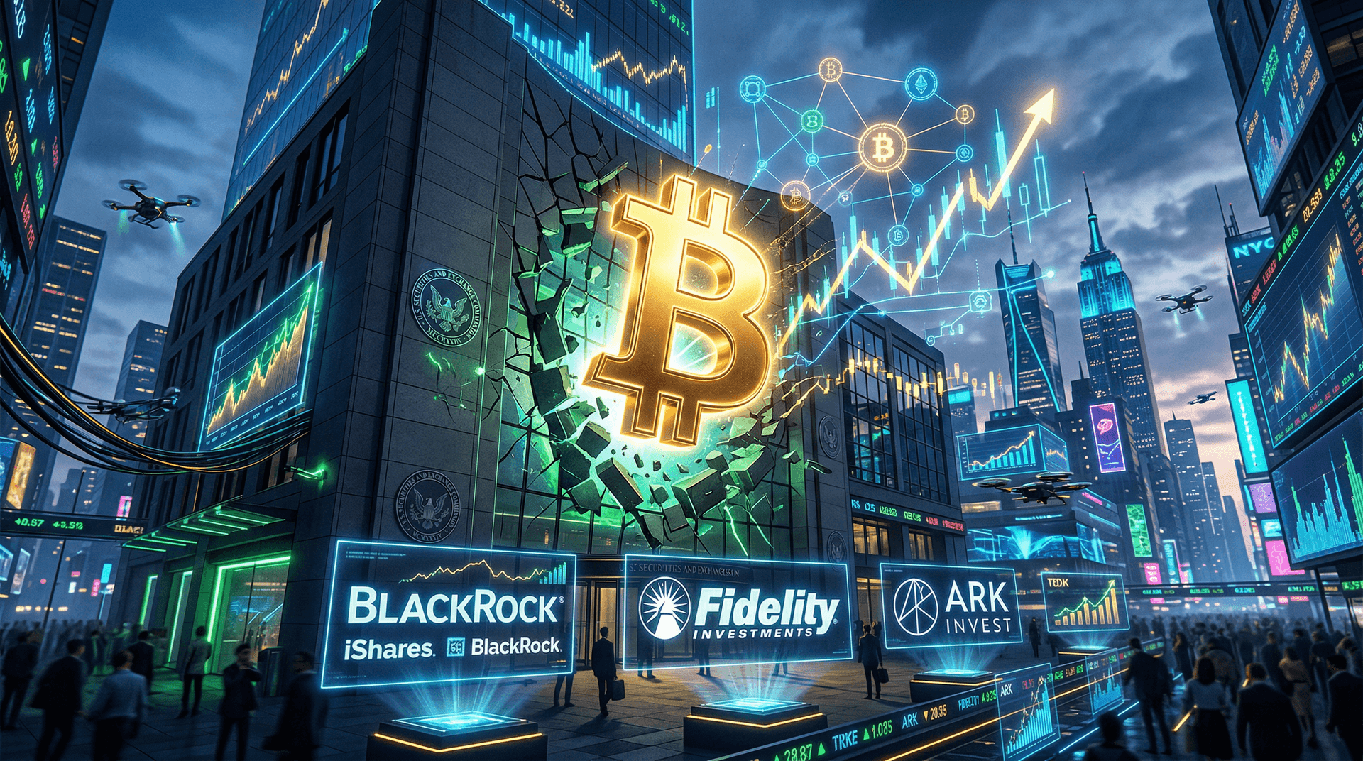 Spot Bitcoin ETFs Near Approval After Key SEC Filings