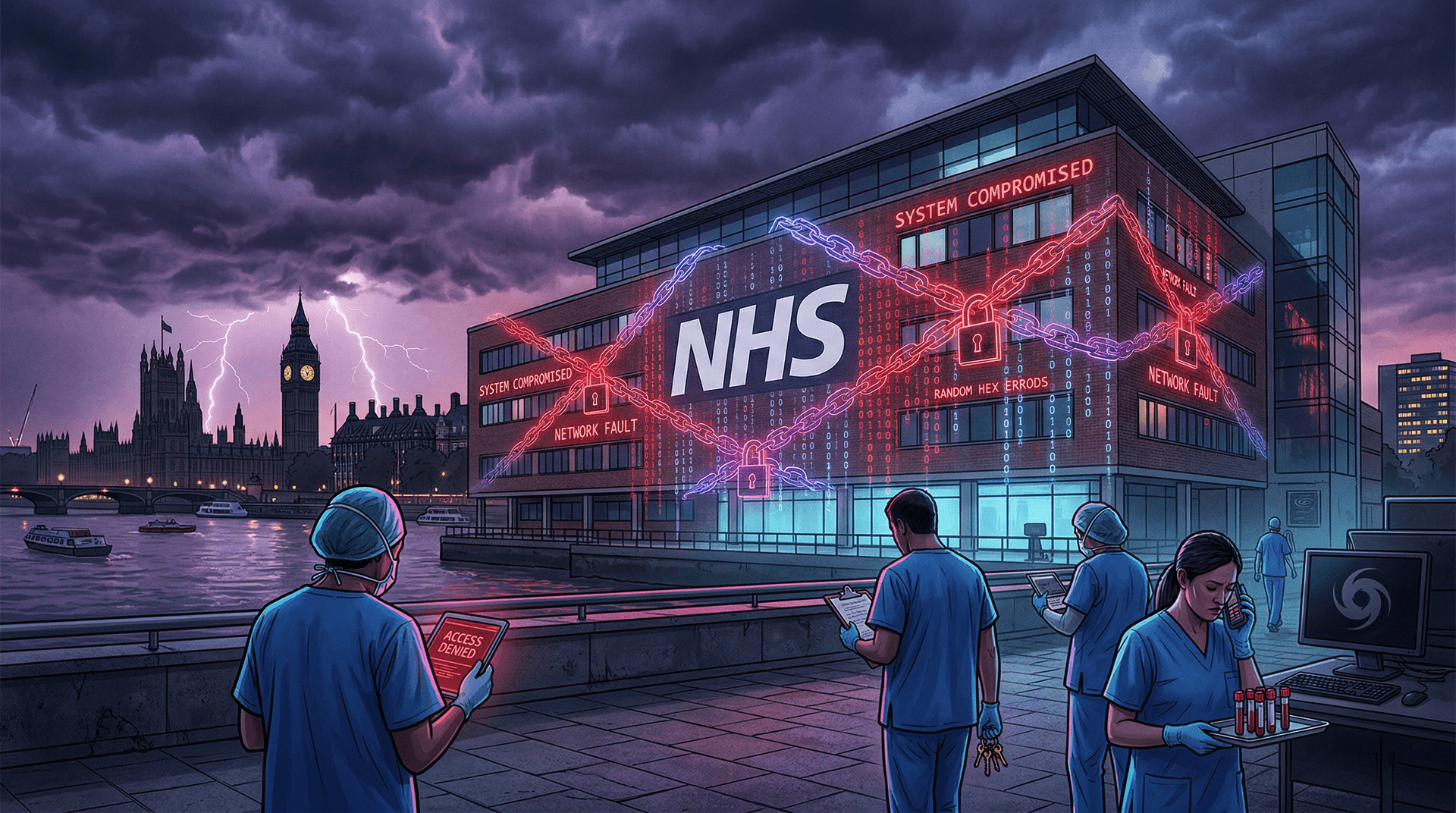 Qilin Ransomware Paralyzes London NHS Pathology Services