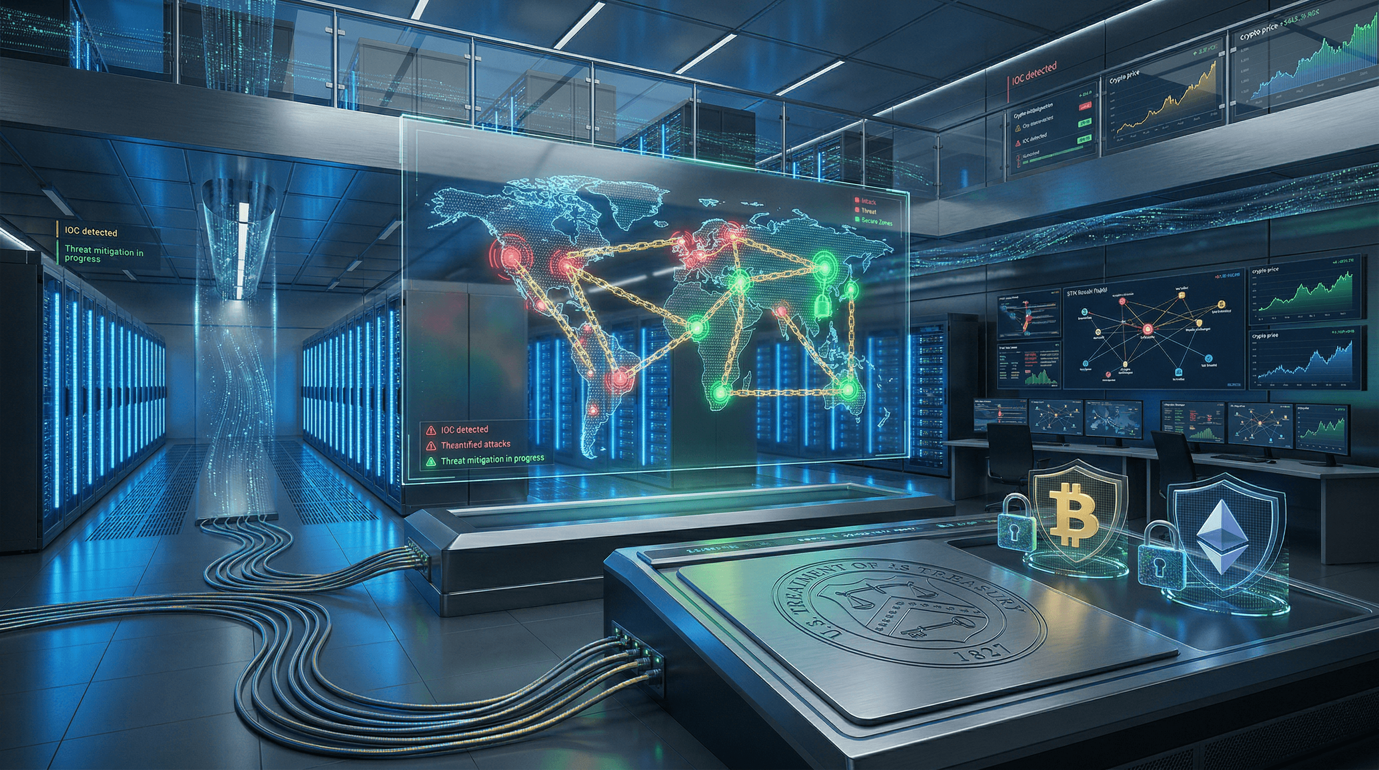 Treasury Cyber Threat Intel Sharing Launches for Crypto Firms