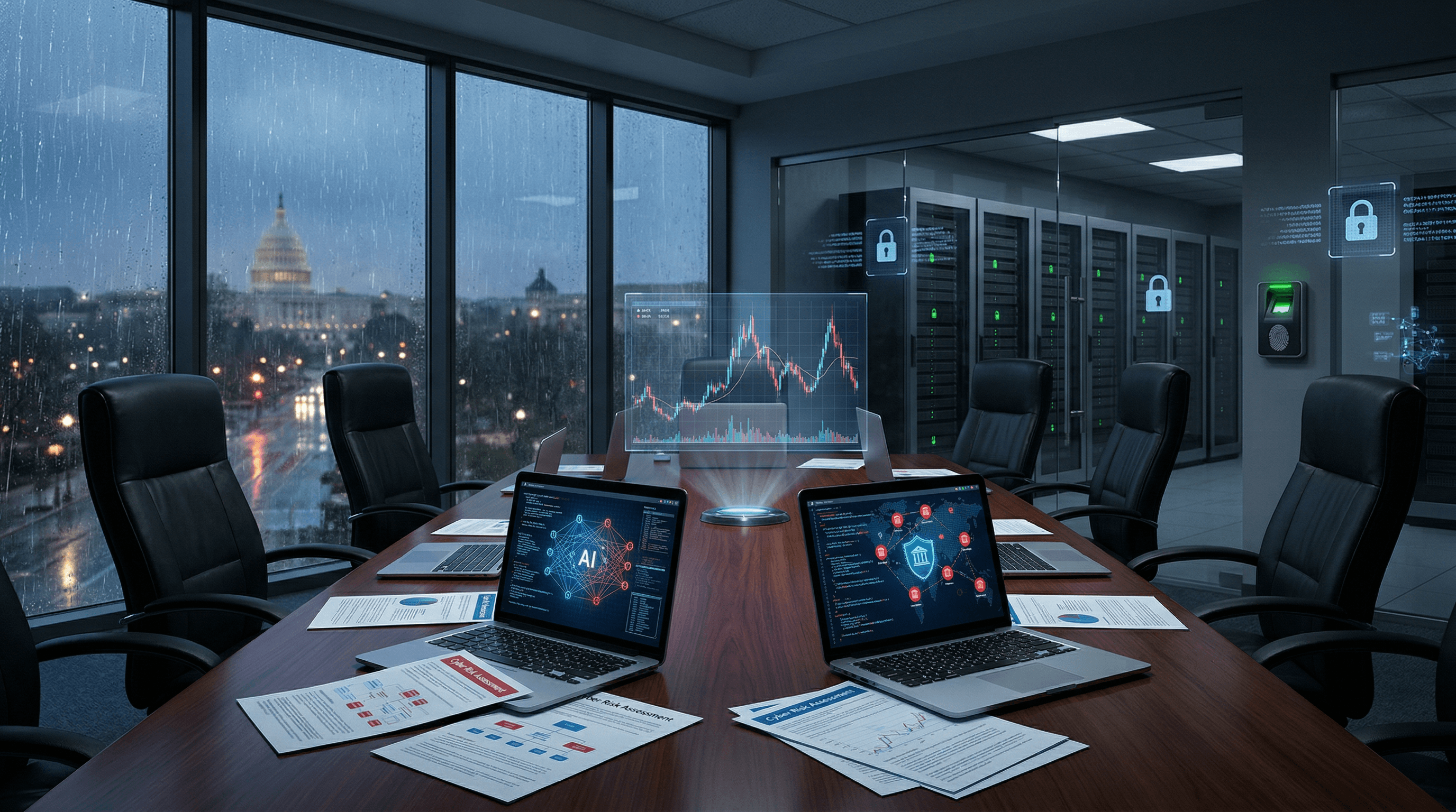 Anthropic AI Cyber Risks Prompt US Bank CEO Summons