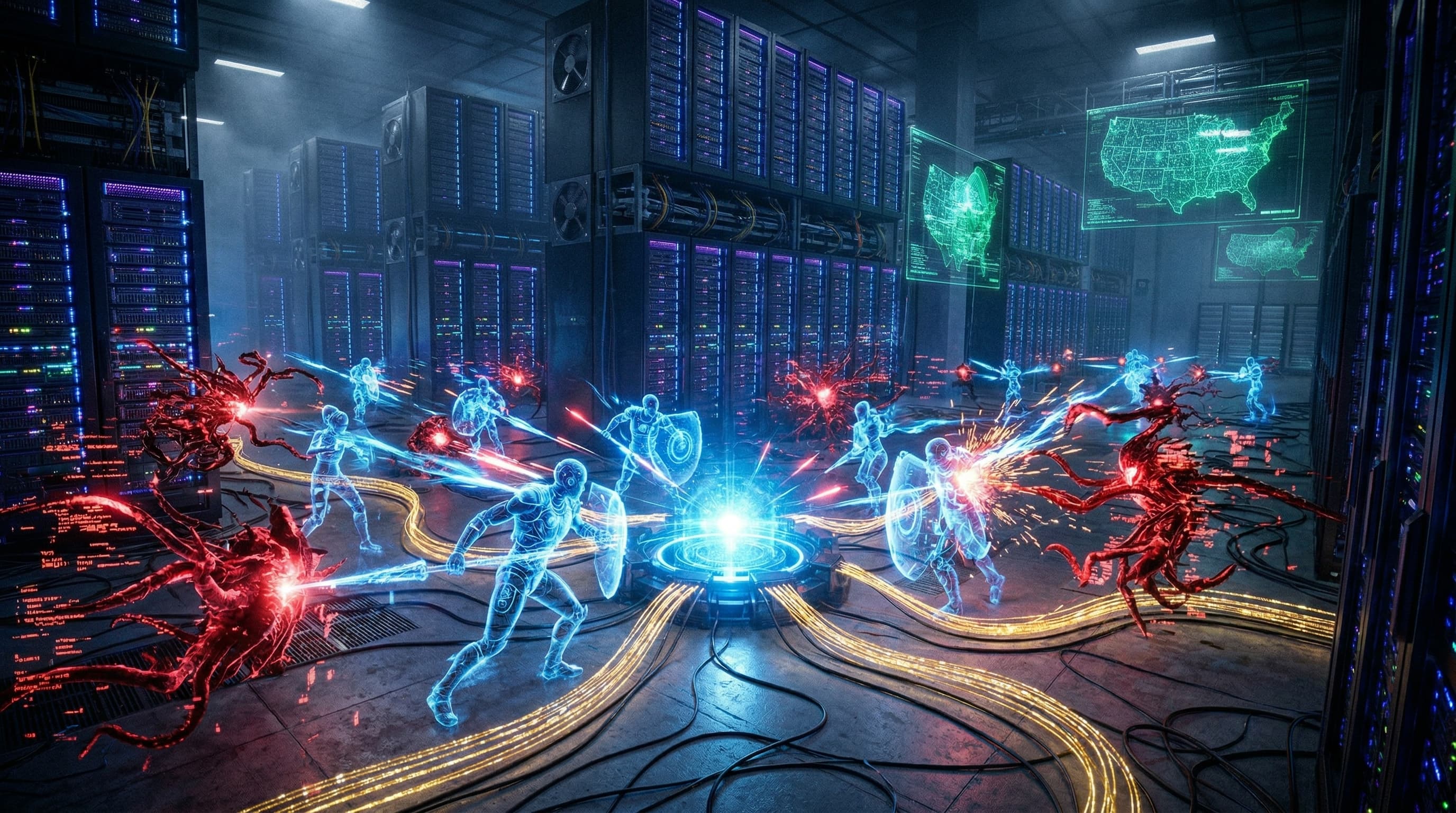 Autonomous AI Agents to Defend Networks by 2028