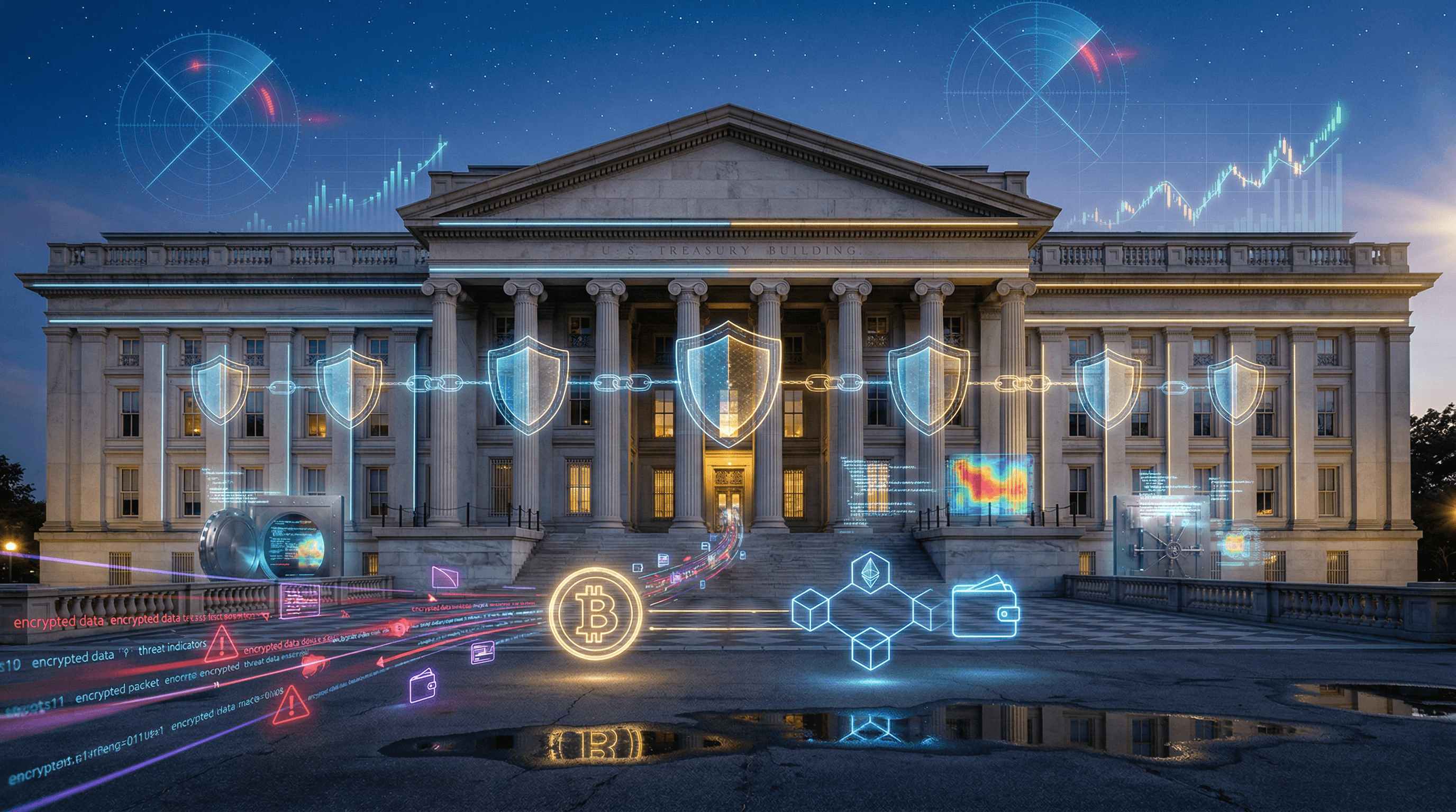 Treasury Cybersecurity Intelligence Goes Free for Crypto Firms