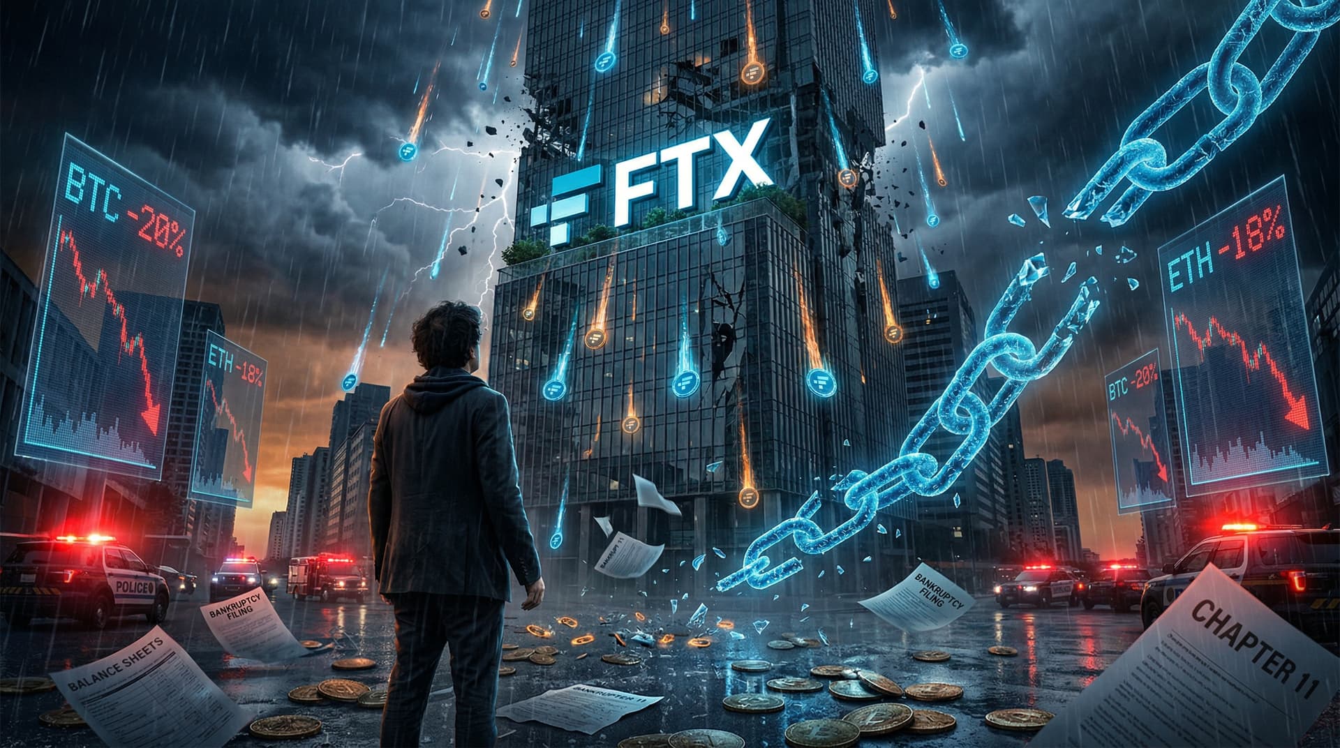 FTX Files for Bankruptcy in Crypto's Biggest Collapse Yet