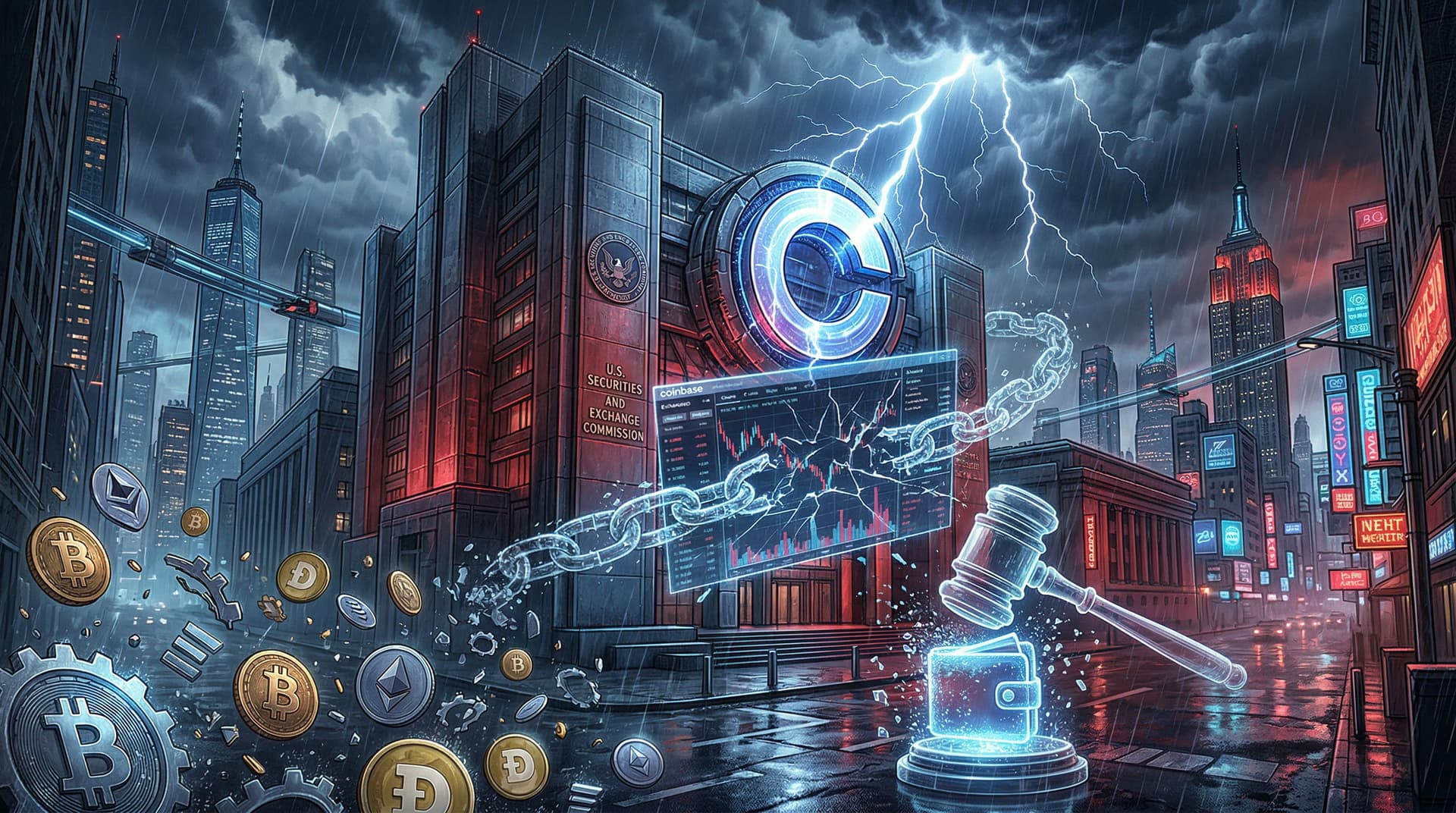 SEC Sues Coinbase: Regulatory Hammer Falls on Crypto Fintech