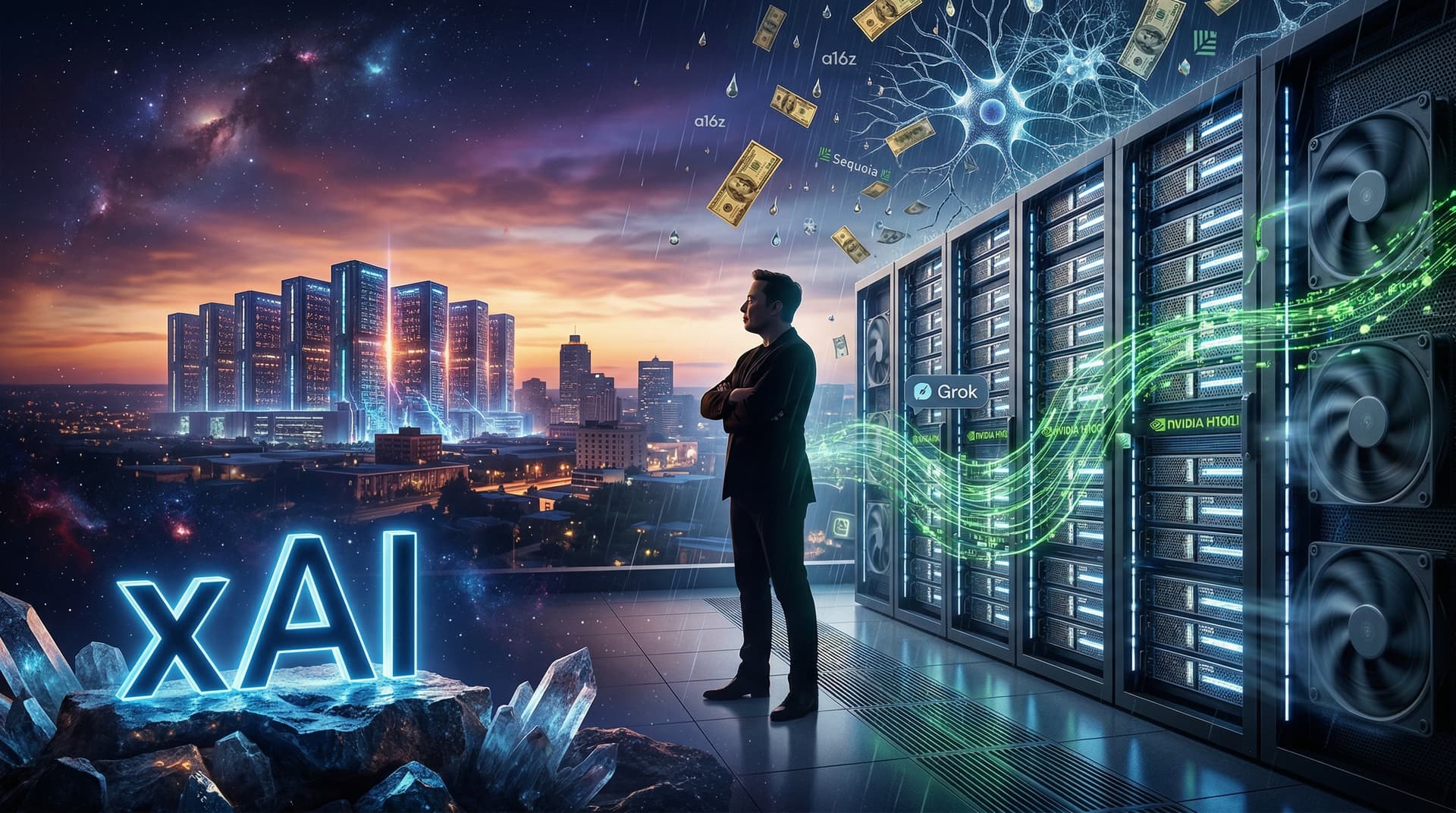 xAI Raises $6B in Series B to Fuel AI Supercomputer Build