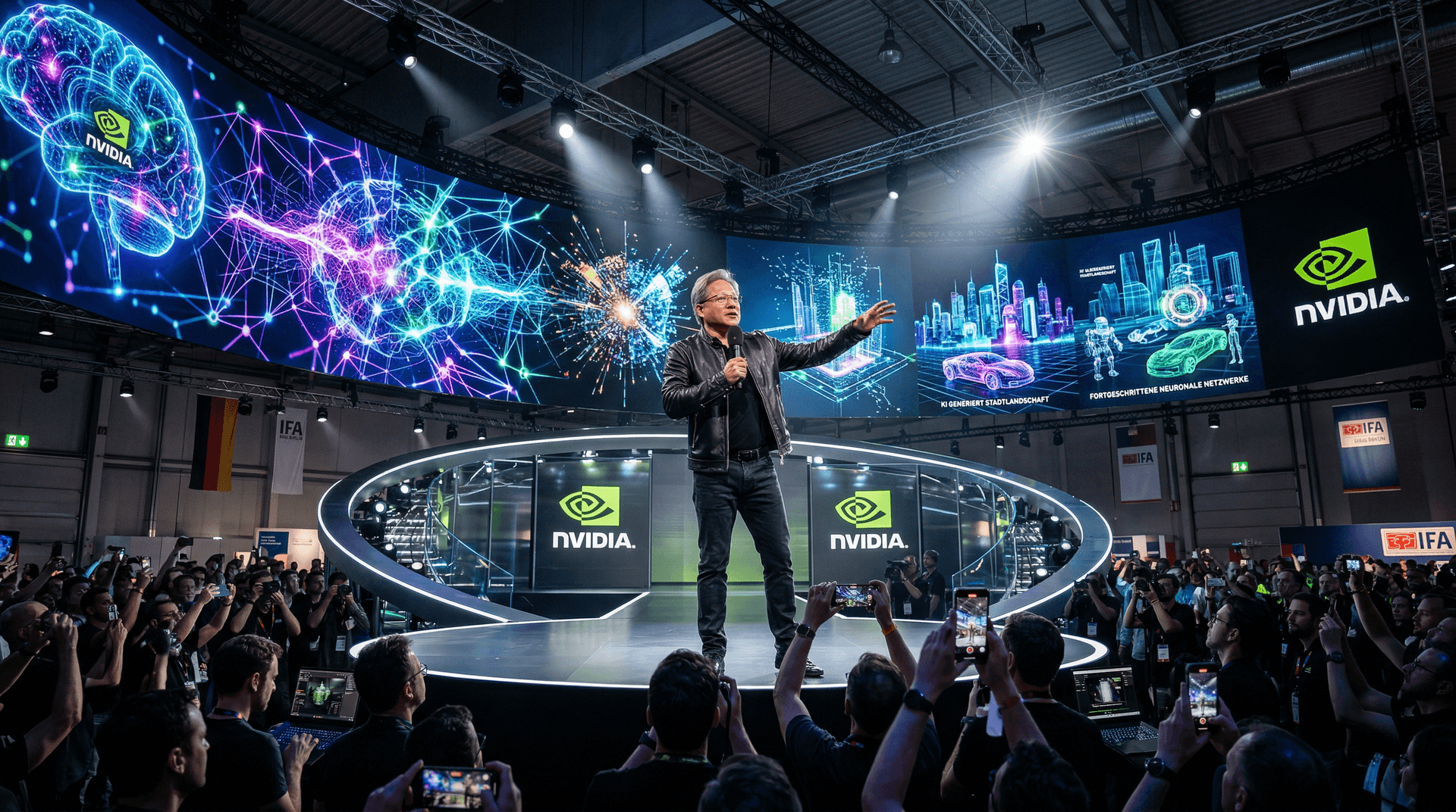 Jensen Huang Unveils Generative AI Future at IFA 2023 Keynote