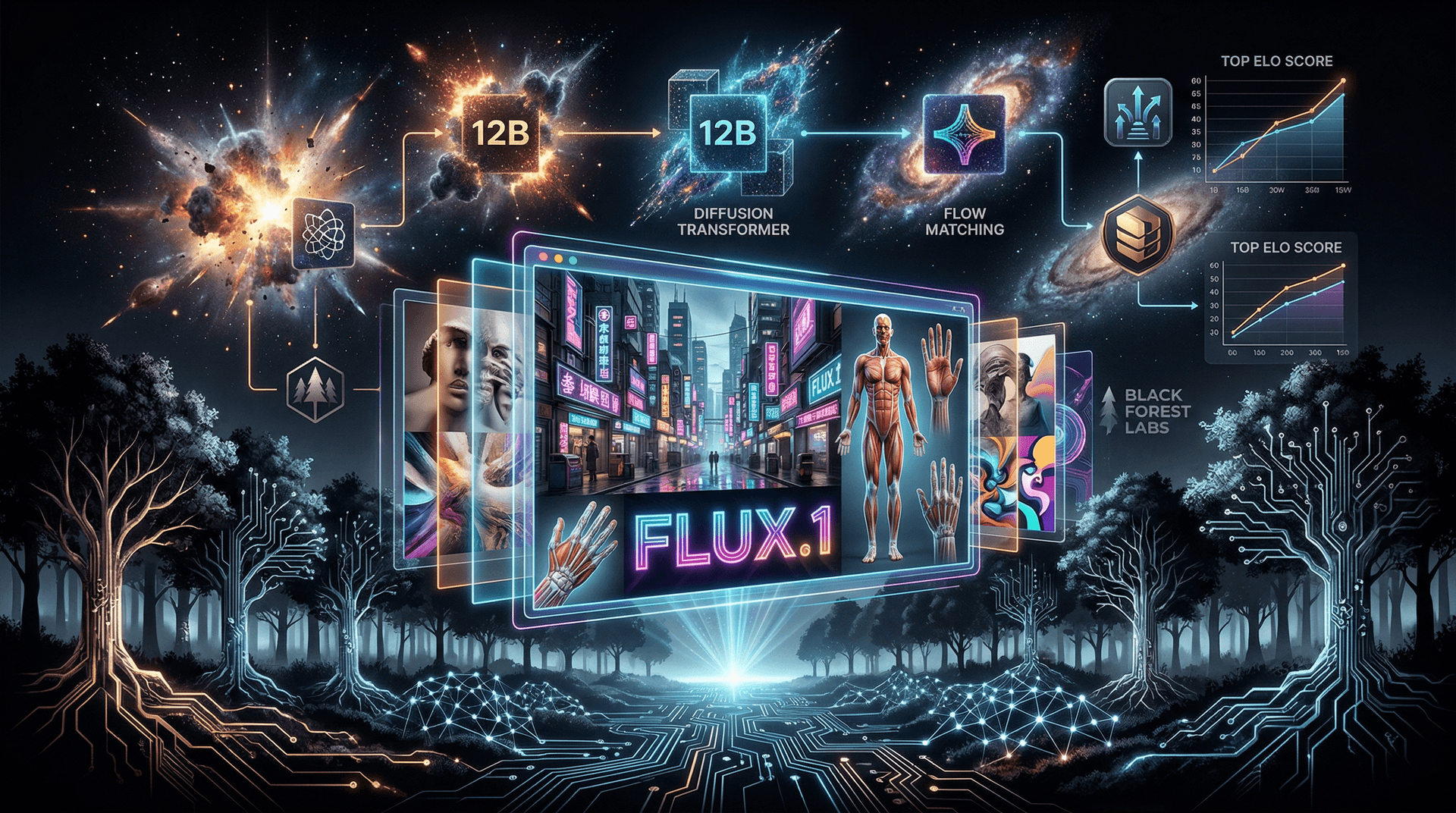 Black Forest Labs Unveils FLUX.1: Best Open Image AI Yet