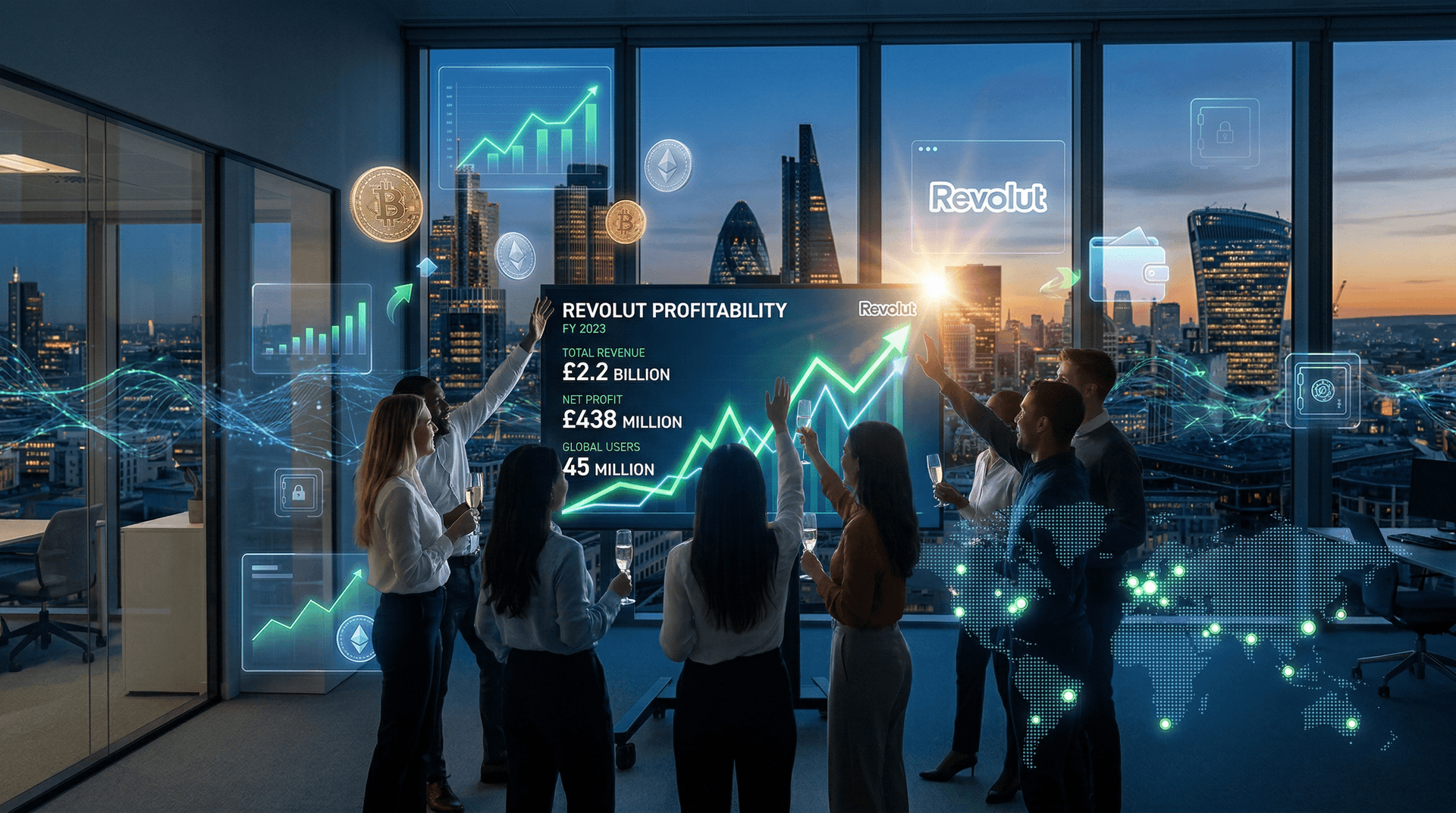 Revolut Posts Record £438M Profit in First Profitable Year