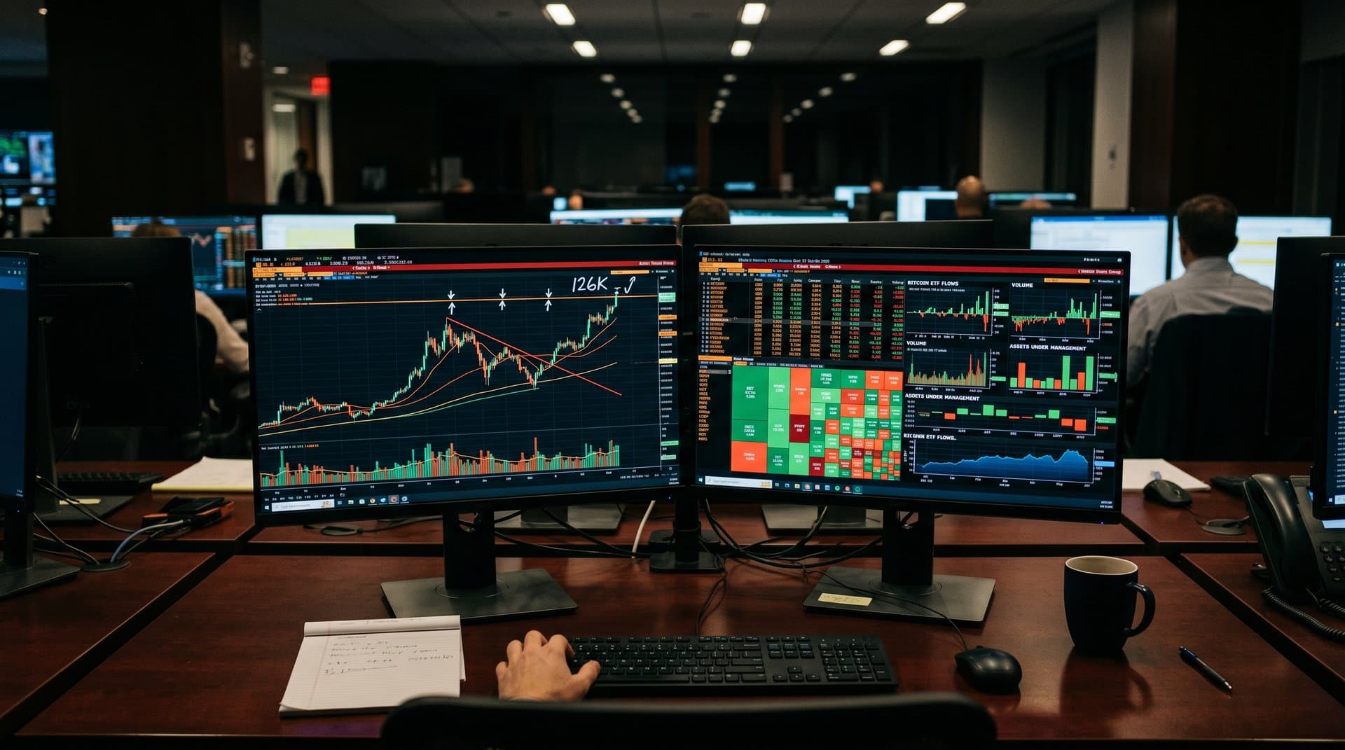 Diagnostic trading desk image