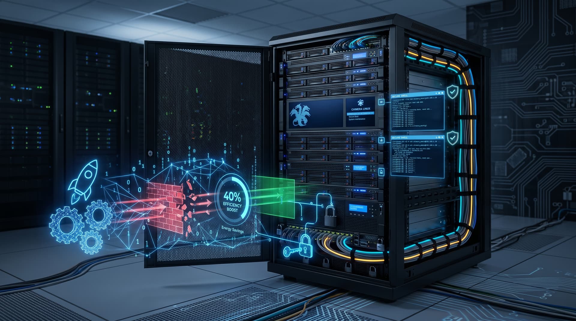 Chimera Linux Just Enough Slashes Installs 40% for Secure Startups