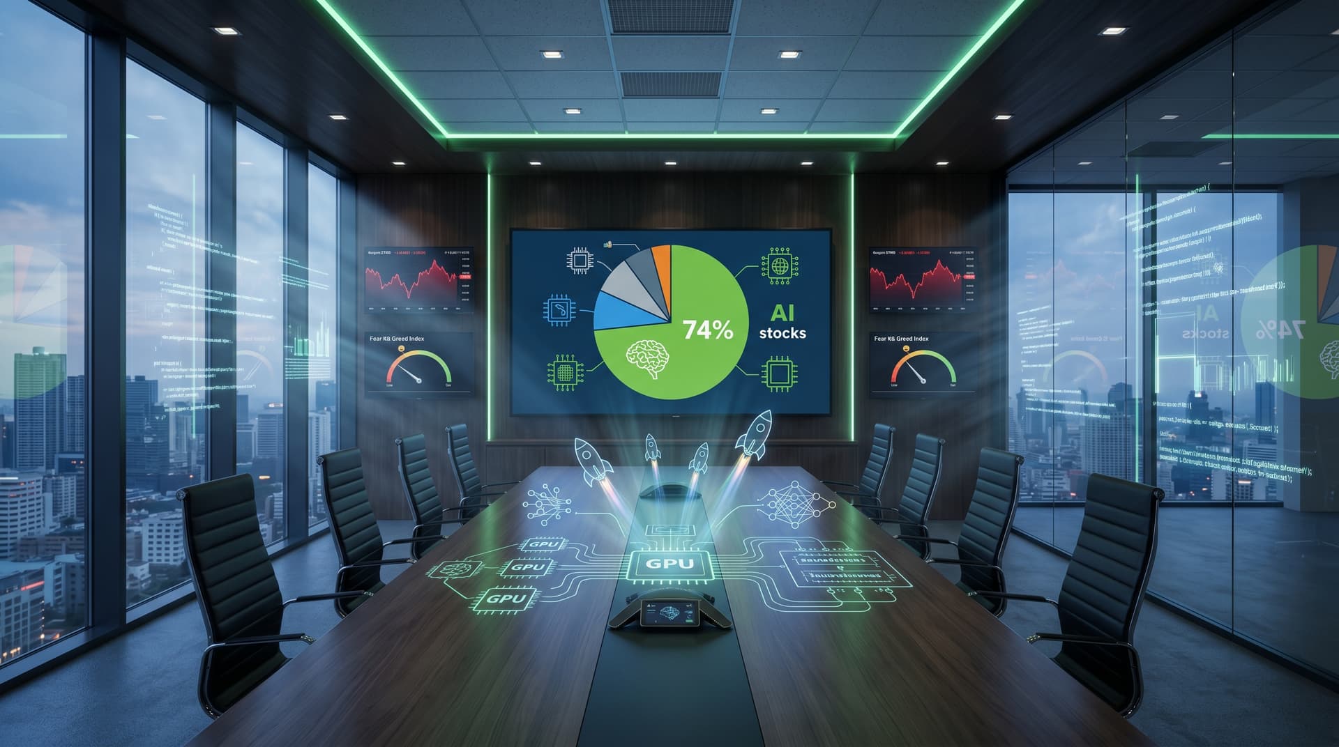 Nvidia AI Portfolio Allocates 74% to Two AI Stocks Amid Crypto Fear Surge