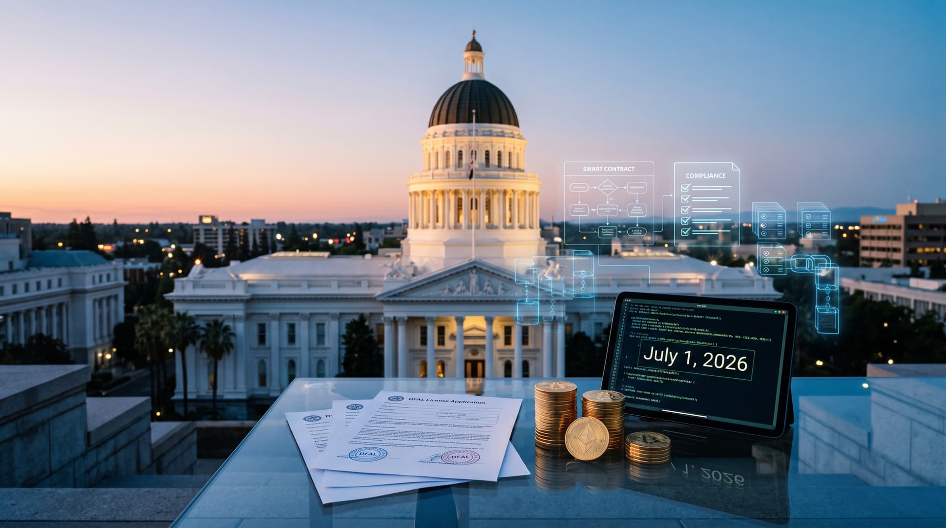 California Crypto License: Apply by July 1, 2026 or Face $100K Fines