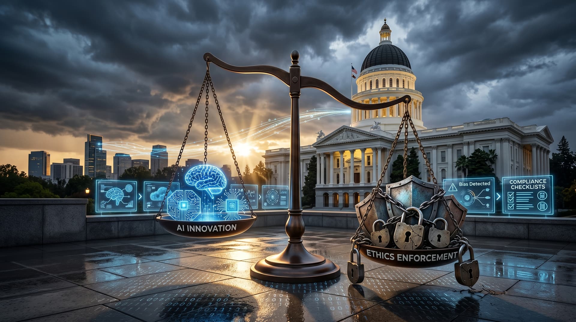 California AI Ethics Enforcement Hits Cyber Startups With $500K Costs
