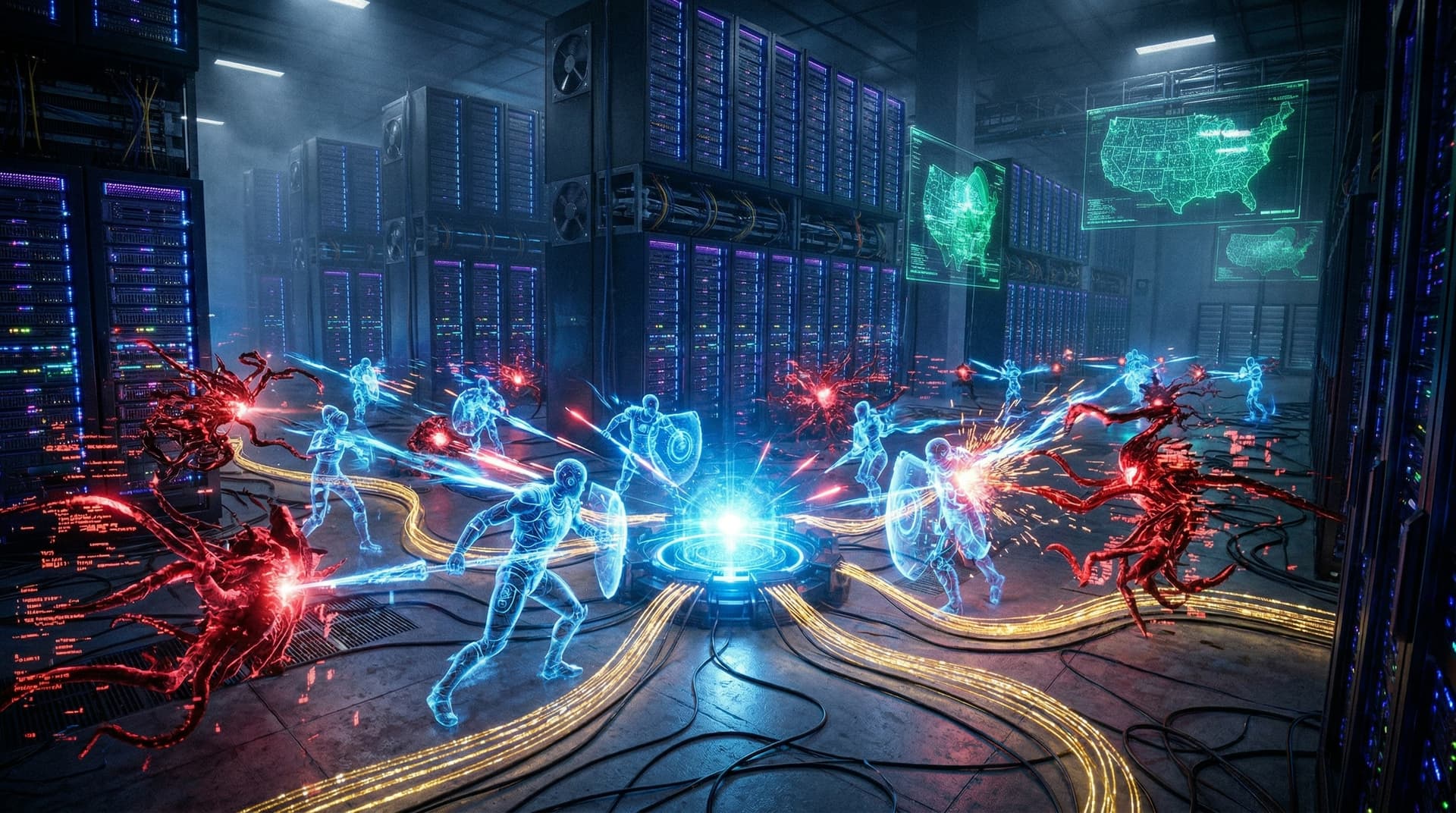 Autonomous AI Agents to Defend Networks by 2028