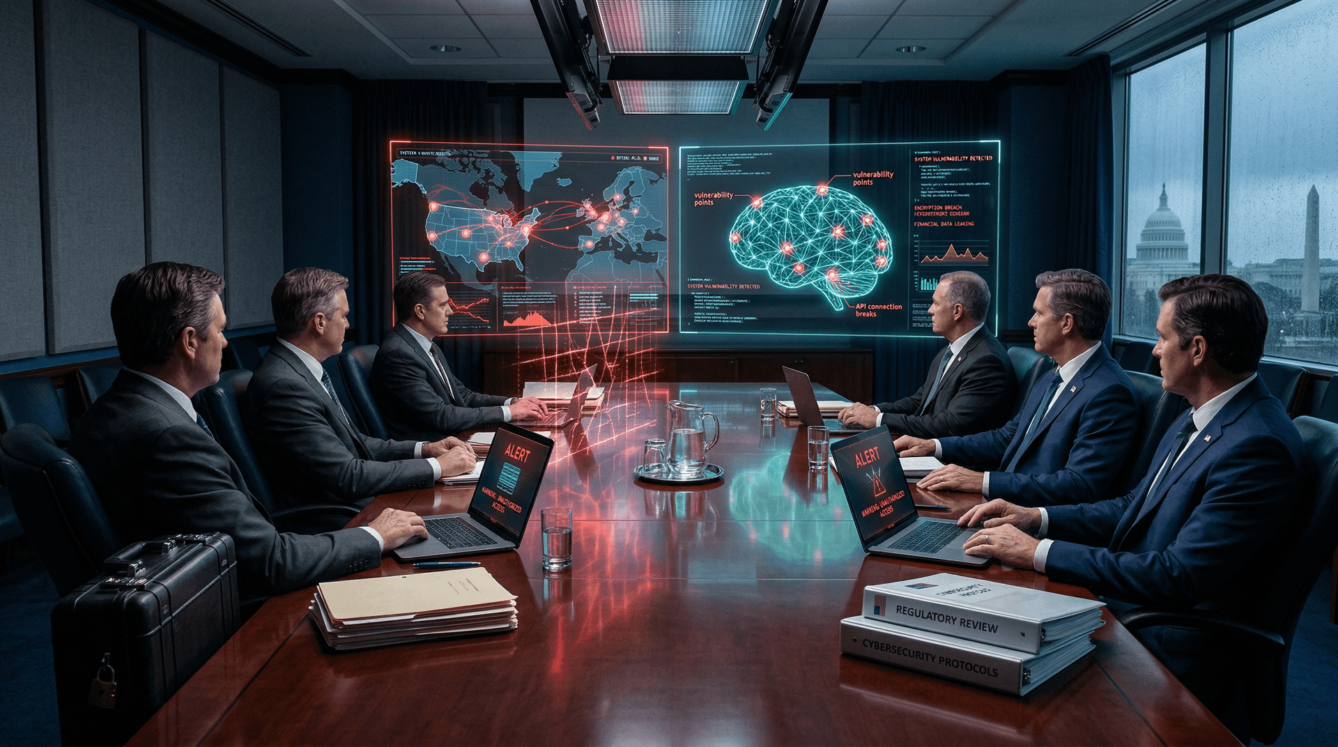 Anthropic AI Cyber Risks Prompt Summons of 5 Bank CEOs