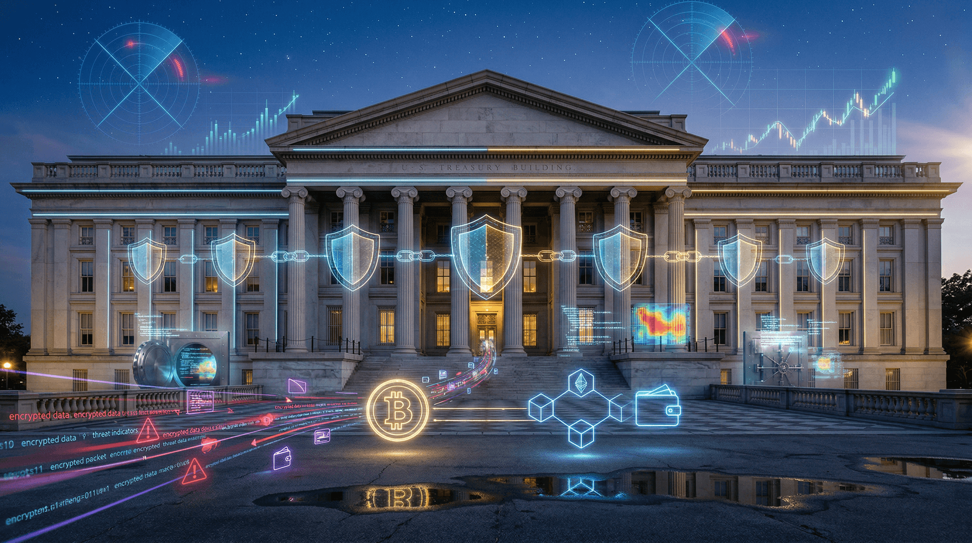 Treasury Cybersecurity Intelligence Goes Free for Crypto Firms